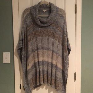 Soft & comfy sweater poncho